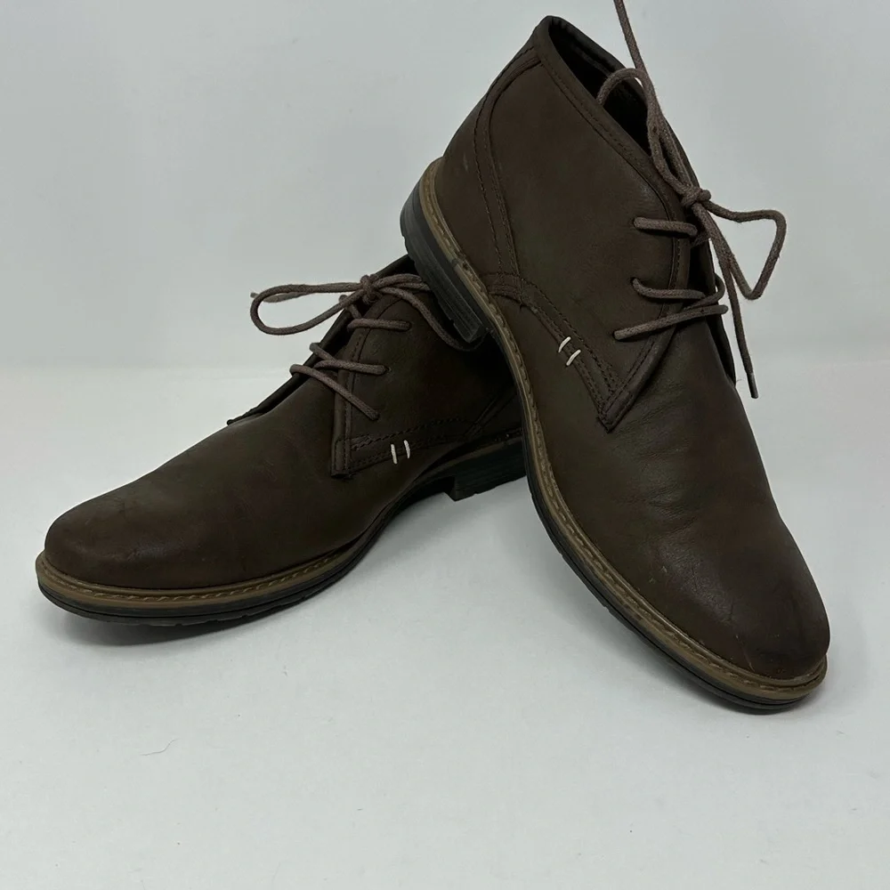 Varese Gobi II Men’s Sz 10 M Brown Lace Up Ankle Chukka Boots Shoes 350119 M7